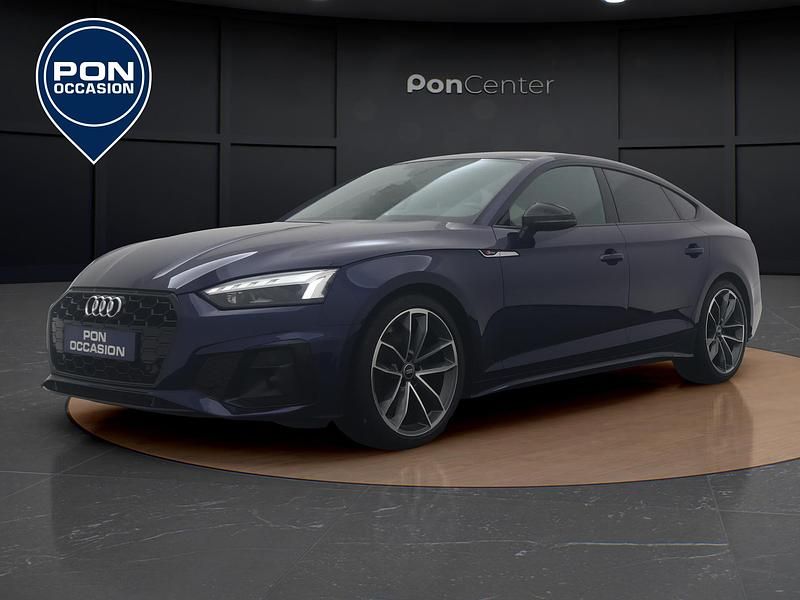 Blauw Gebruikt 2022 Audi A5 Sportback Competition Hatchback | € 31.950 (Goede deal) - Afbeelding 1/3