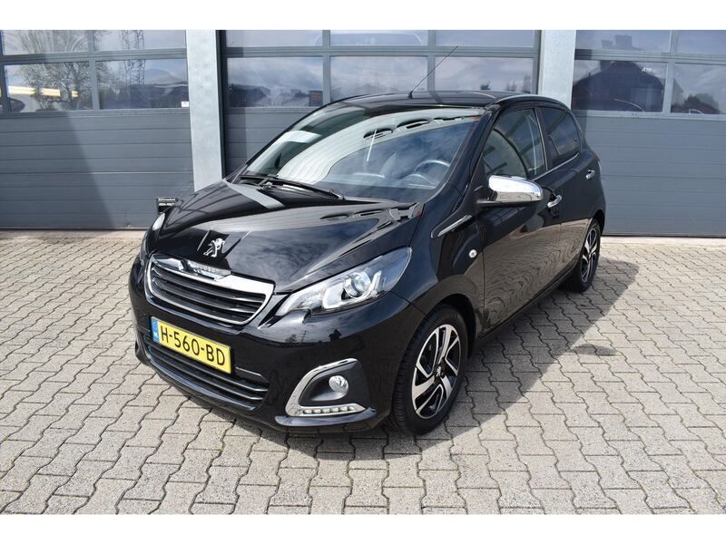 Zwart Gebruikt 2020 Peugeot 108 Allure Hatchback | € 11.435 (Iets duurder) - Afbeelding 1/4