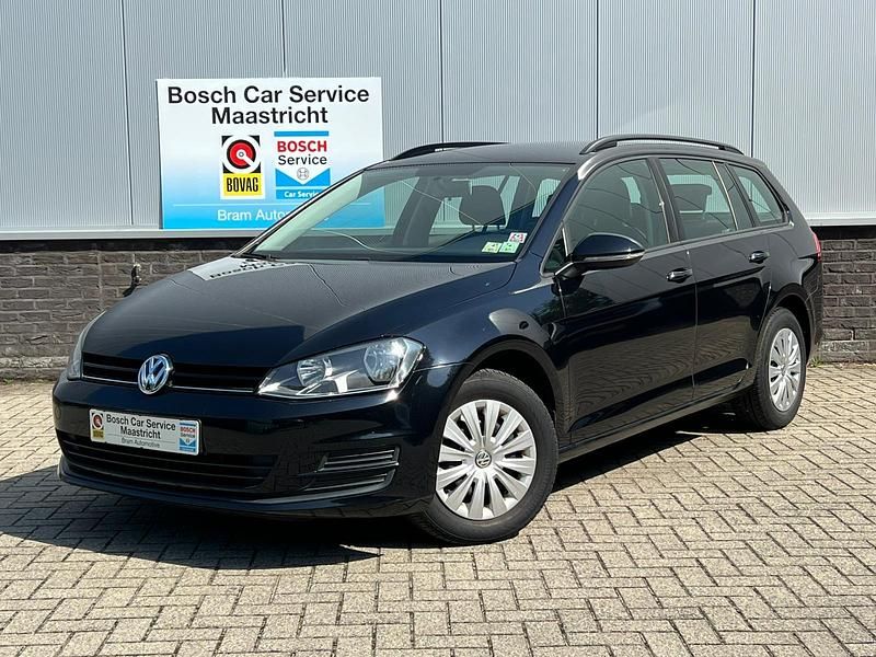 Zwart Gebruikt 2014 VW Golf VII Trendline Stationwagen | € 6.950 (Goede deal) - Afbeelding 1/4