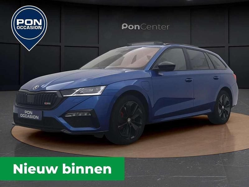 Blauw Gebruikt 2022 Skoda Octavia Business Line Stationwagen | € 29.950 (Eerlijke prijs) - Afbeelding 1/3