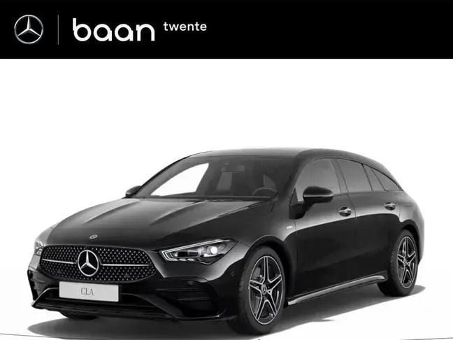 Zwart Nieuw 2025 Mercedes CLA250e Shooting Brake Business Stationwagen | € 53.428 (Eerlijke prijs) - Afbeelding 1/4
