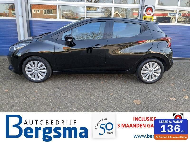 Zwart Gebruikt 2019 Nissan Micra Hatchback | € 9.999 (Goede deal) - Afbeelding 1/4