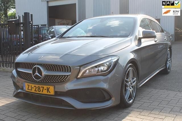 Grijs Gebruikt 2019 Mercedes CLA180 Shooting Brake Business Stationwagen | € 18.495 (Eerlijke prijs) - Afbeelding 1/4