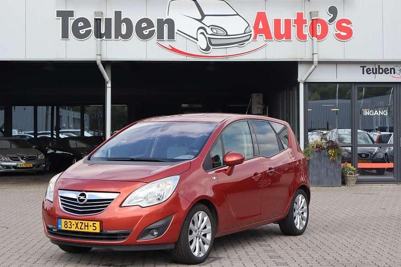 Rood Gebruikt 2012 Opel Meriva Business Edition MPV | € 3.695 (Eerlijke prijs) - Afbeelding 1/4