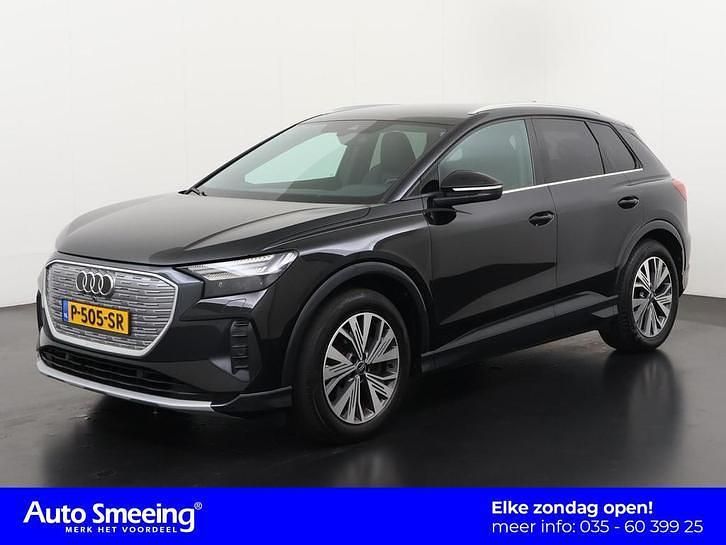 Mythoszwart metallic Occasion 2022 Audi Q4 e-tron Advanced Plus SUV | € 30.945 (Eerlijke prijs) - Afbeelding 1/4