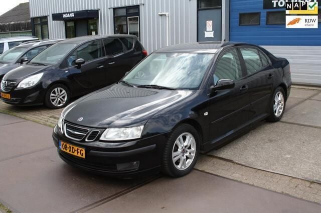 Zwart Gebruikt 2007 Saab 9-3 Linear Sedan | € 1.499 (Goede deal) - Afbeelding 1/4
