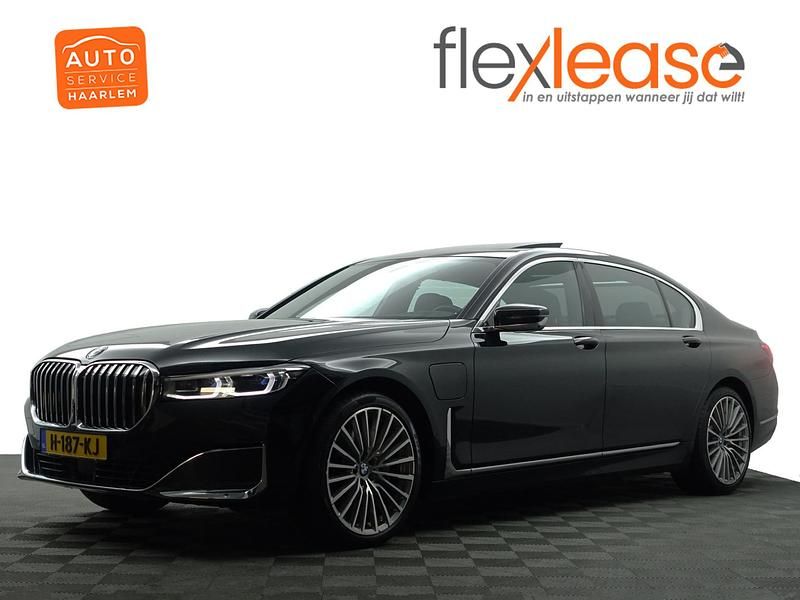 Zwart metallic Gebruikt 2020 BMW 745e Comfort Edition Sedan | € 49.900 (Super prijs) - Afbeelding 1/4
