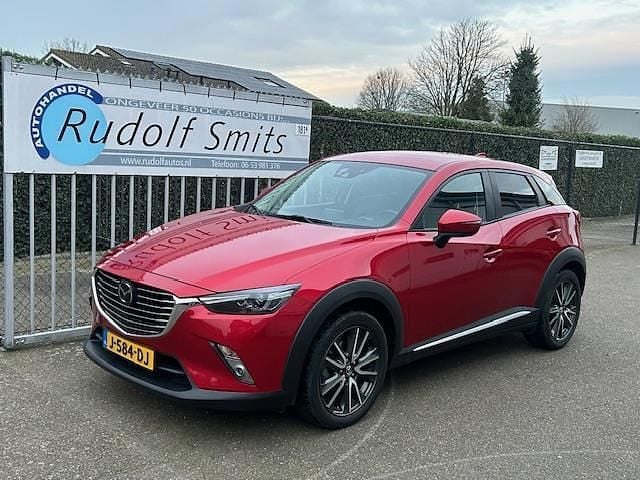 Rood (metallic) Gebruikt 2016 Mazda CX-3 SUV | € 14.950 (Goede deal) - Afbeelding 1/4