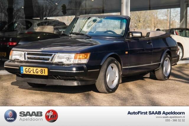 Blauw Gebruikt 1993 Saab 900 Cabriolet Cabriolet | € 23.950 - Afbeelding 1/4