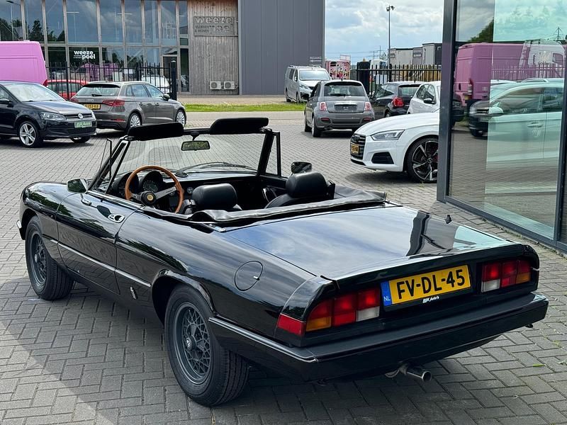 Occasion Alfa Romeo Spider Veloce 118 PK (86 kW) 1985 Zwart Cabriolet