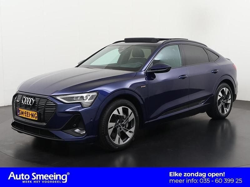 Occasion Audi e-tron Sportback S-Line 300 kW (408 PK) 2022 Blauw (metallic) SUV