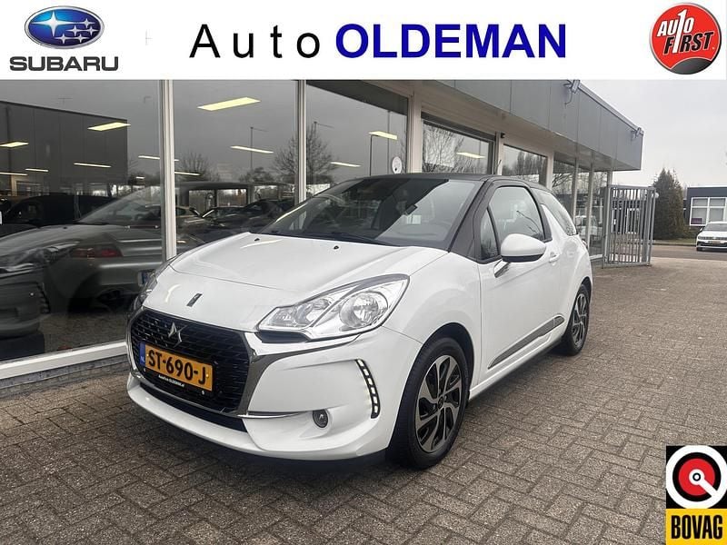 Occasion DS Automobiles DS3 Chic 82 PK (60 kW) 2018 Wit Hatchback