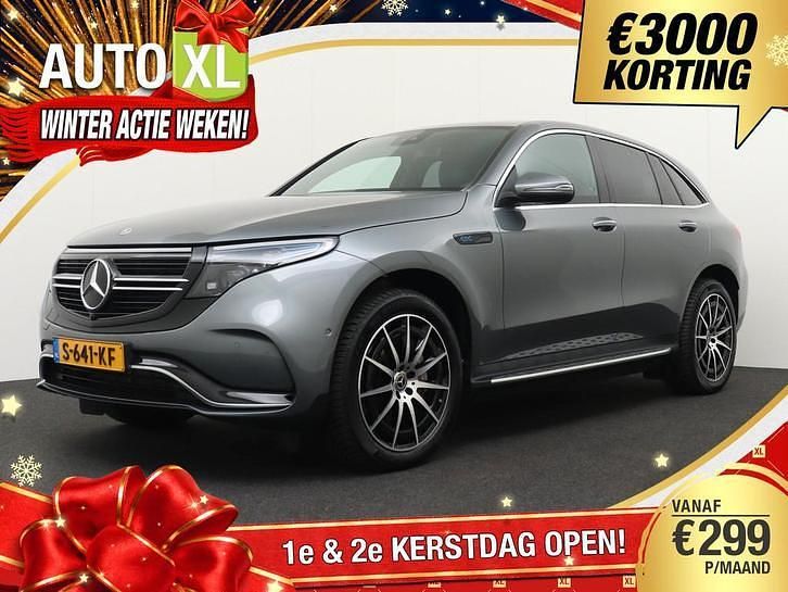 Grijs Gebruikt 2023 Mercedes EQC400 AMG line SUV | € 41.940 (Super prijs) - Afbeelding 1/4