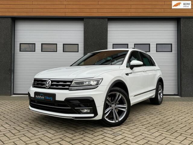 Wit Gebruikt 2019 VW Tiguan R-line SUV | € 29.990 (Eerlijke prijs) - Afbeelding 1/4