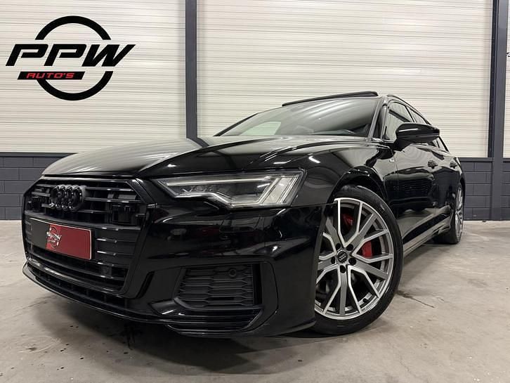 Zwart (metallic) Occasion 2020 Audi A6 Competition Stationwagen | € 37.850 (Eerlijke prijs) - Afbeelding 1/4