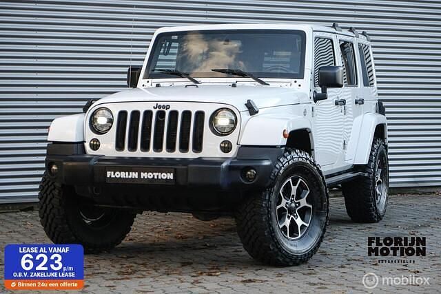 Wit Gebruikt 2016 Jeep Wrangler Unlimited SUV | € 38.888 - Afbeelding 1/4