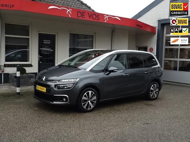 Grijs Gebruikt 2017 Citroën Grand C4 Picasso PureTech MPV | € 12.500 (Eerlijke prijs) - Afbeelding 1/4