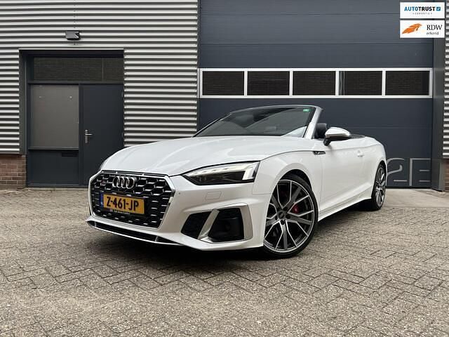Wit Gebruikt 2021 Audi A5 Cabriolet S-Line Cabriolet | € 72.950 - Afbeelding 1/4
