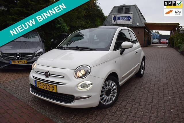Wit Gebruikt 2016 Fiat 500 Lounge Hatchback | € 6.445 (Eerlijke prijs) - Afbeelding 1/4