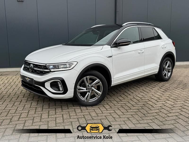 Wit Gebruikt 2023 VW T-Roc R-line SUV | € 27.335 (Eerlijke prijs) - Afbeelding 1/4