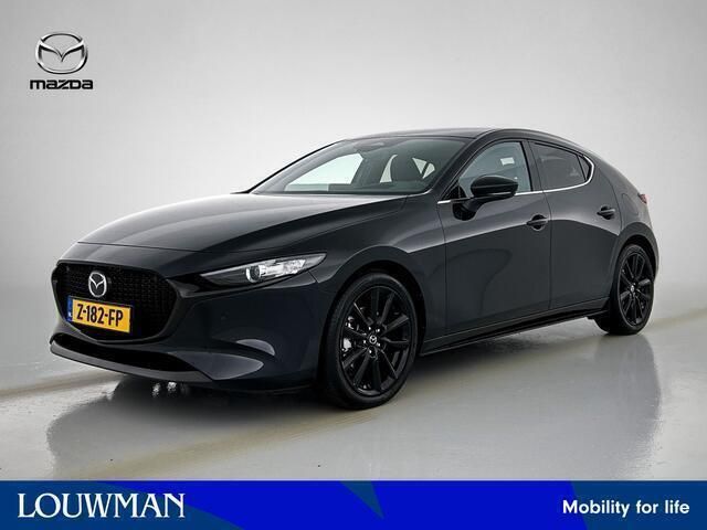 Zwart Gebruikt 2024 Mazda 3 Homura-Line Hatchback | € 32.945 (Duur) - Afbeelding 1/3