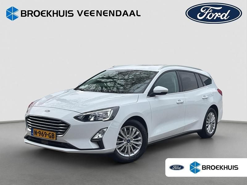 Wit Gebruikt 2021 Ford Focus Titanium X Stationwagen | € 15.695 (Eerlijke prijs) - Afbeelding 1/4