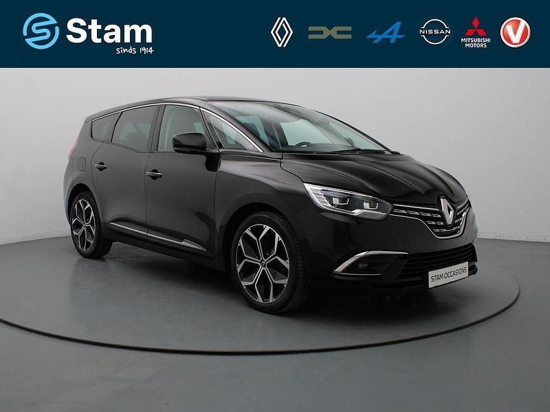 Zwart (metallic) Gebruikt 2021 Renault Grand Scénic IV Intens MPV | € 22.490 (Super prijs) - Afbeelding 1/4