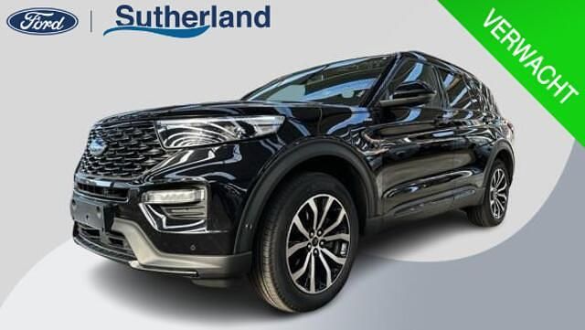 Zwart Gebruikt 2022 Ford Explorer ST-Line SUV | € 56.900 - Afbeelding 1/4