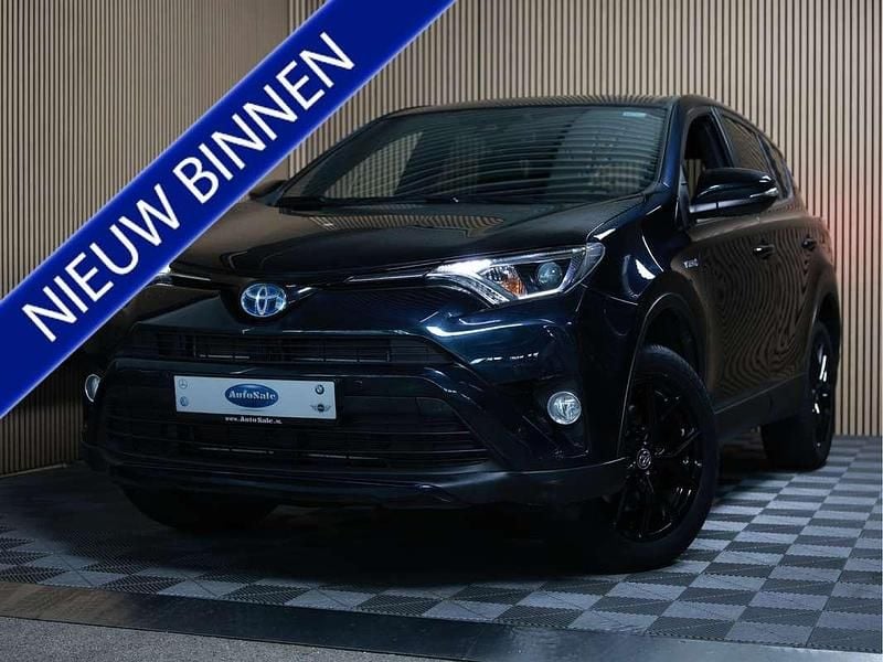 Blauw (metallic) Occasion 2018 Toyota RAV4 Hybrid SUV | € 23.444 (Super prijs) - Afbeelding 1/4