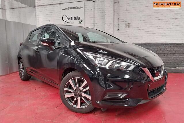 Zwart Gebruikt 2018 Nissan Micra Hatchback | € 10.490 (Super prijs) - Afbeelding 1/4