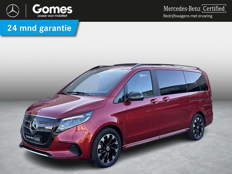 Rood Gebruikt 2024 Mercedes EQV300 Van | € 57.950 - Afbeelding 1/4