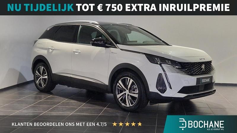 Wit Gebruikt 2023 Peugeot 3008 Allure SUV | € 34.245 (Iets duurder) - Afbeelding 1/4