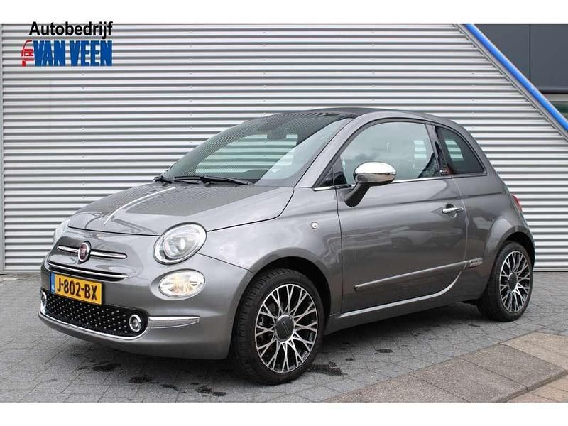 Grijs, metallic lak Gebruikt 2020 Fiat 500C Star Cabriolet | € 13.945 (Eerlijke prijs) - Afbeelding 1/4