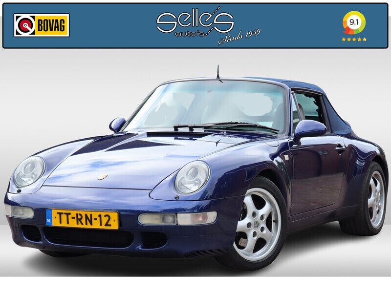 Blauw Gebruikt 1994 Porsche 911 Cabriolet | € 77.500 - Afbeelding 1/3