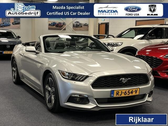Grijs Gebruikt 2015 Ford Mustang Premium Convertible Cabriolet | € 34.950 - Afbeelding 1/4