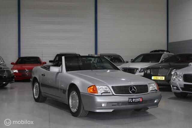 Zilver Gebruikt 1990 Mercedes SL300 Cabriolet | € 26.900 - Afbeelding 1/4