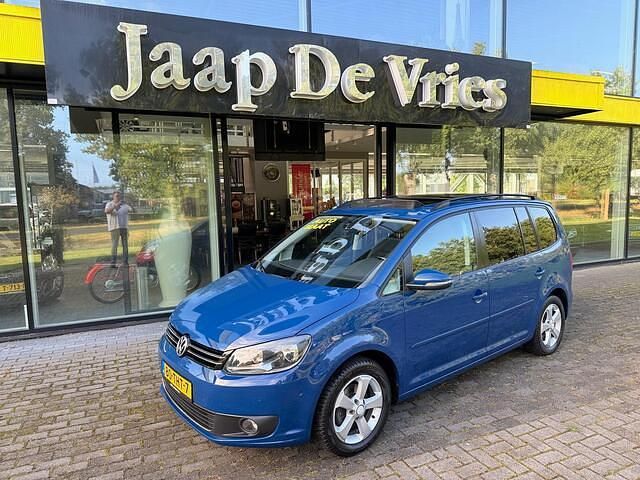 Blauw Gebruikt 2012 VW Touran Comfortline MPV | € 7.950 (Eerlijke prijs) - Afbeelding 1/4