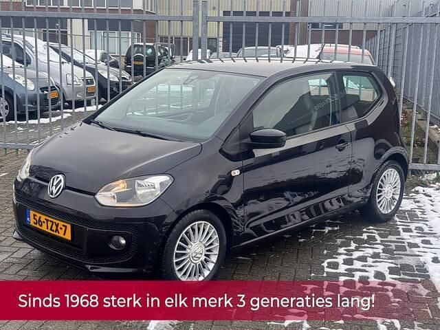 Zwart Gebruikt 2012 VW up! high up! Hatchback | € 4.490 (Eerlijke prijs) - Afbeelding 1/4