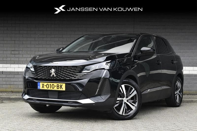 Zwart Gebruikt 2022 Peugeot 3008 Allure SUV | € 27.895 (Eerlijke prijs) - Afbeelding 1/3