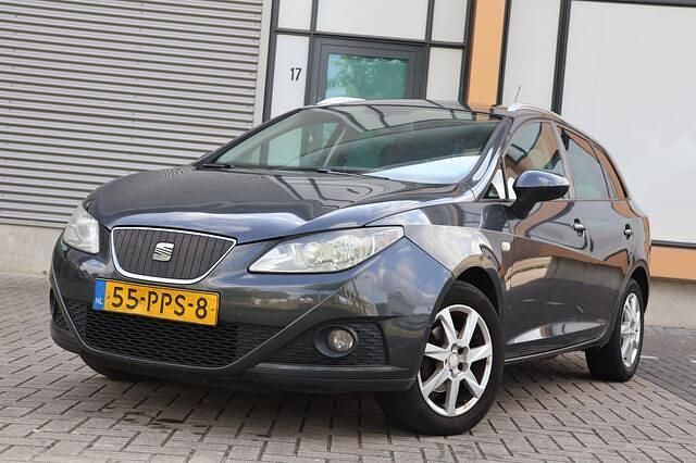 Grijs Gebruikt 2011 Seat Ibiza ST Ecomotive Stationwagen | € 995 (Goede deal) - Afbeelding 1/4