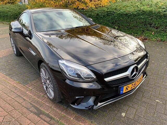 Zwart Gebruikt 2018 Mercedes SLC180 Cabriolet | € 31.950 - Afbeelding 1/4