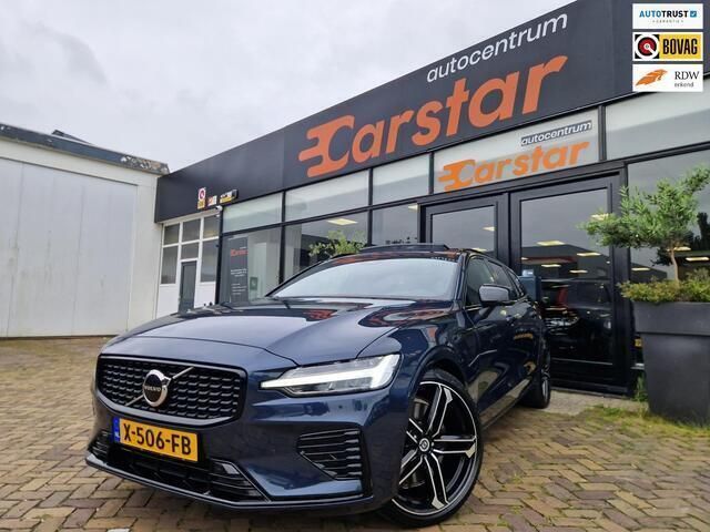 Blauw Gebruikt 2022 Volvo V60 Plus Stationwagen | € 44.950 - Afbeelding 1/4