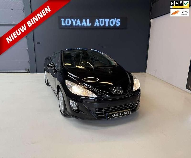 Zwart Gebruikt 2010 Peugeot 308 CC Cabriolet | € 2.999 (Eerlijke prijs) - Afbeelding 1/4