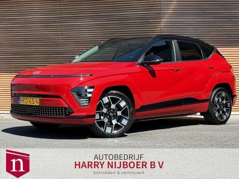 Rood Nieuw 2025 Hyundai Kona Premium SUV | € 40.850 (Eerlijke prijs) - Afbeelding 1/4