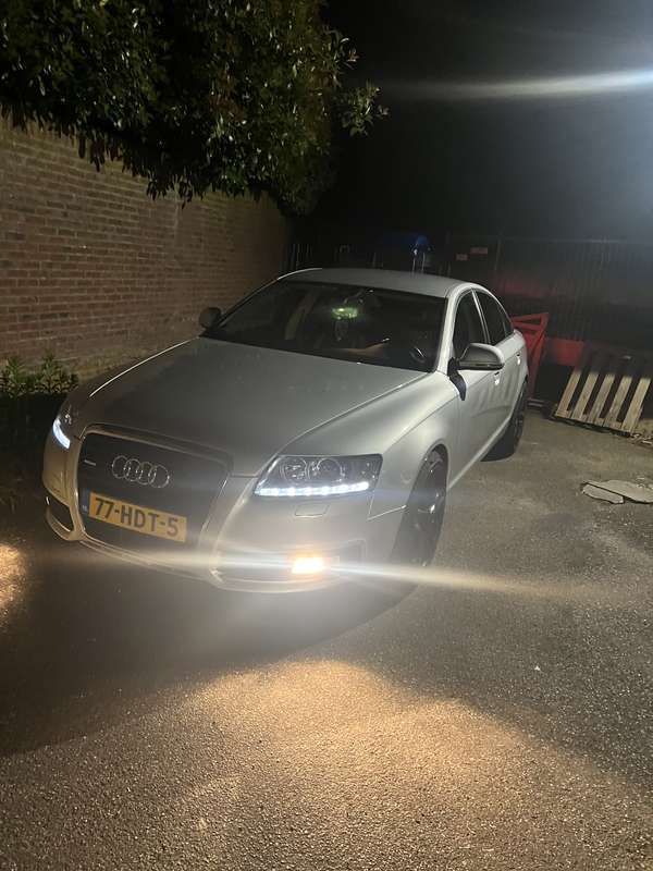 Grijs Gebruikt 2009 Audi A6 Proline Sedan | € 8.750 (Eerlijke prijs) - Afbeelding 1/4