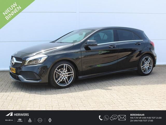 Zwart Gebruikt 2017 Mercedes A180 Sport Edition Hatchback | € 20.885 (Eerlijke prijs) - Afbeelding 1/4