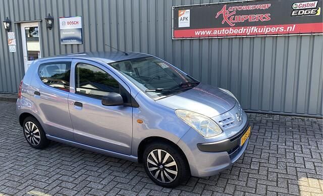 Blauw Gebruikt 2010 Nissan Pixo Visia Hatchback | € 2.250 (Eerlijke prijs) - Afbeelding 1/4