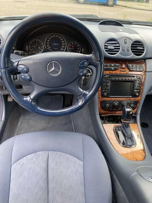 Occasion Mercedes CLK200 Elegance 163 PK (119 kW) 2003 Blauw Coupé