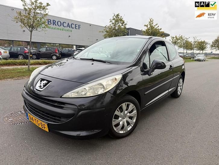 Zwart Gebruikt 2006 Peugeot 207 Hatchback | € 999 (Goede deal) - Afbeelding 1/4