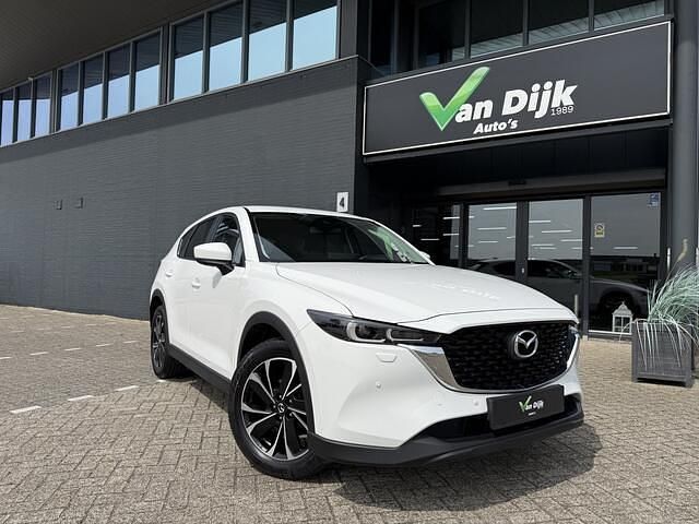 Wit (metallic) Gebruikt 2023 Mazda CX-5 SUV | € 32.950 (Goede deal) - Afbeelding 1/4